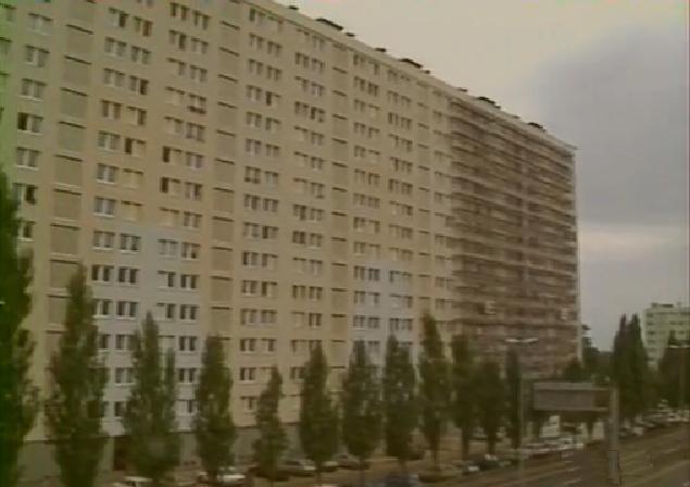  immeuble de 15 étages, Fontaine-Ecu, en 1987